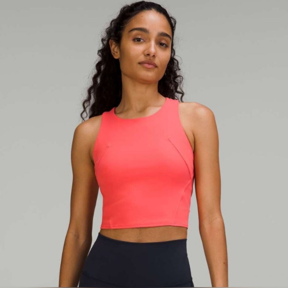 Lululemon Invigorate Tank Top in Pale Raspberry